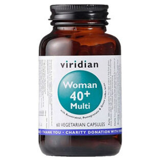 VIRIDIAN Nutrition WOMAN 40+ Multi 60 kapslí