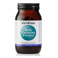 VIRIDIAN Nutrition Beta Carotene Complex 90 kapslí