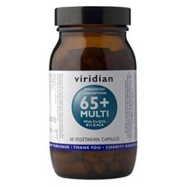 VIRIDIAN Nutrition 65+ Multi 60 kapslí