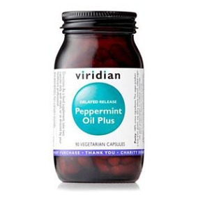 VIRIDIAN Nutrition Peppermint Oil Plus 90 kapslí