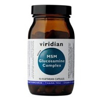 VIRIDIAN Nutrition MSM Glucosamine Complex 90 kapslí