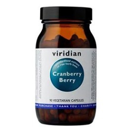 E-shop VIRIDIAN Nutrition Cranberry Berry 90 kapslí