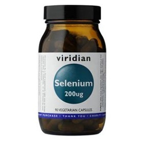 Levně VIRIDIAN Nutrition Selenium 200µg 90 kapslí