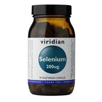 VIRIDIAN Nutrition Selenium 200µg 90 kapslí