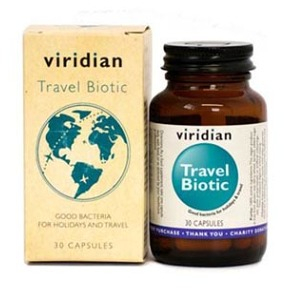 E-shop VIRIDIAN Nutrition Travel Biotic 30 kapslí