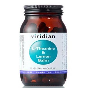 Levně VIRIDIAN Nutrition L-Theanine & Lemon Balm 90 kapslí