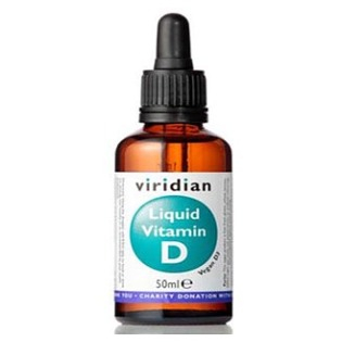Levně VIRIDIAN Nutrition liquid vitamin D 50 ml