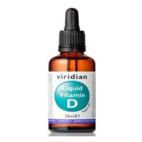 VIRIDIAN Nutrition liquid vitamin D 50 ml