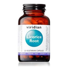 E-shop VIRIDIAN Nutrition Licorice Root 60 kapslí