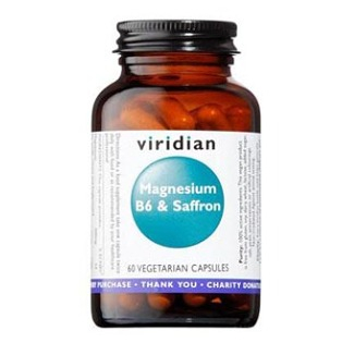 E-shop VIRIDIAN Nutrition Magnesium B6 & Saffron 60 kapslí