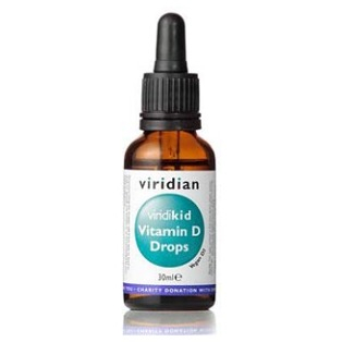 Levně VIRIDIAN Nutrition Viridikid Vitamin D Drops 400IU 30 ml