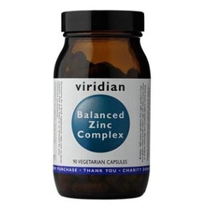 VIRIDIAN Nutrition Balanced Zinc Complex 90 kapslí