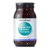 VIRIDIAN Nutrition Horseradish & Garlic Complex 90 kapslí