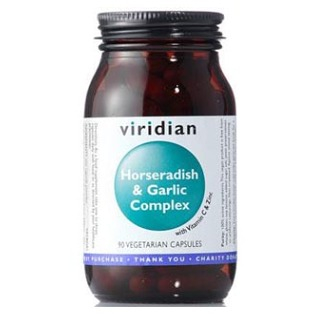 VIRIDIAN Nutrition Horseradish & Garlic Complex 90 kapslí