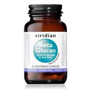 E-shop VIRIDIAN Nutrition Beta Glucan 30 kapslí