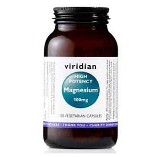 E-shop VIRIDIAN Nutrition High potency Magnesium 300 mg 120 kapslí