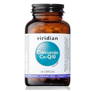 VIRIDIAN Nutrition curcumin Co-Q10 60 kapslí