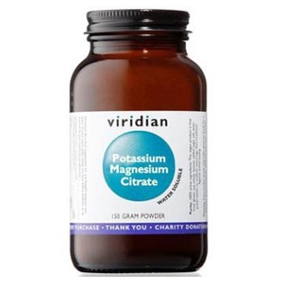 VIRIDIAN Nutrition Potassium Magnesium Citrate 150 g