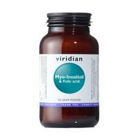 VIRIDIAN Nutrition Myo-Inositol & Folic Acid 120 g