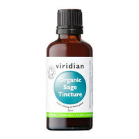 VIRIDIAN Nutrition Sage Tincture Organic 50 ml