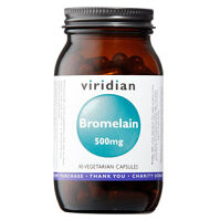 VIRIDIAN Nutrition Bromelain 500 mg 90 kapslí