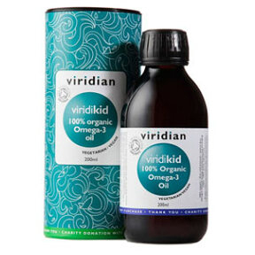 E-shop VIRIDIAN Nutrition Organic Viridikid Omega 3 Oil 200ml