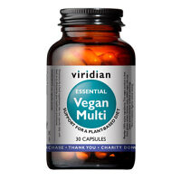 VIRIDIAN Nutrition Vegan Multi 30 kapslí