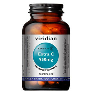 VIRIDIAN Nutrition Extra C 950 mg 90 kapslí