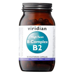 E-shop VIRIDIAN Nutrition B-Complex B2 High Two 90 kapslí