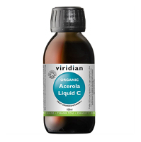 VIRIDIAN Nutrition organic acerola liquid C 100 ml
