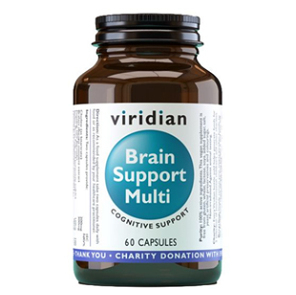 Levně VIRIDIAN Nutrition brain support multi 60 kapslí