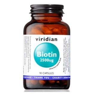 E-shop VIRIDIAN Nutrition Biotin 2500 ug 90 kapslí