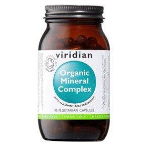 VIRIDIAN Nutrition Organic Mineral Complex 90 kapslí (Vícesložkové minerály) - Vícesložkové
