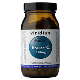 VIRIDIAN Nutrition Ester C 550mg 90 kapslí