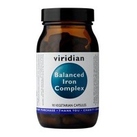 VIRIDIAN Nutrition Balanced Iron Complex 90 kapslí