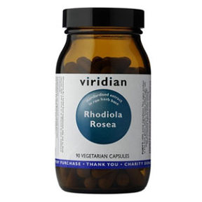 VIRIDIAN Nutrition Rhodiola Rosea 90 kapslí