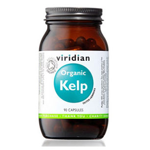 E-shop VIRIDIAN Nutrition Organic Kelp 90 kapslí