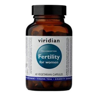 Levně VIRIDIAN Nutrition Fertility for Women 60 kapslí
