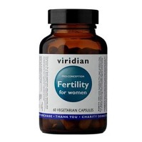 VIRIDIAN Nutrition Fertility for Women 60 kapslí