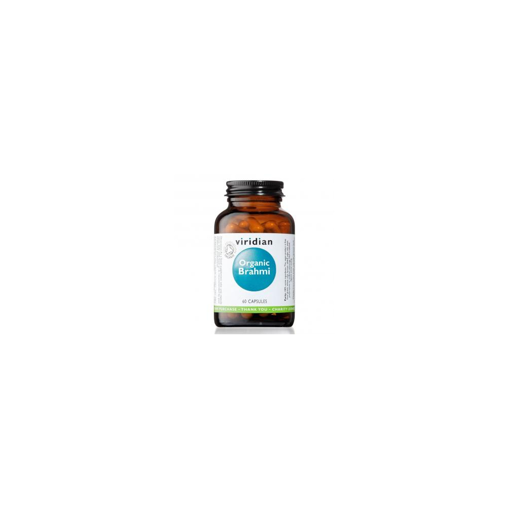 VIRIDIAN Nutrition Organic Brahmi 60 kapslí