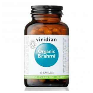 VIRIDIAN Nutrition Organic Brahmi 60 kapslí