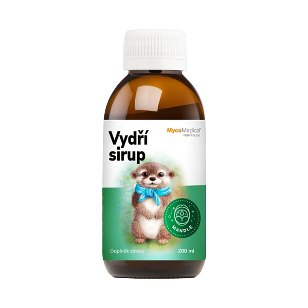 MycoMedica Vydří sirup sirup pro správné fungování organismu 200 ml