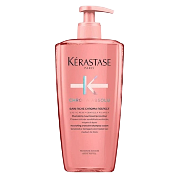 KÉRASTASE Chroma Absolu Bain Riche Šampon pro barvené vlasy 500 ml (Šampony na barvené vlasy)
