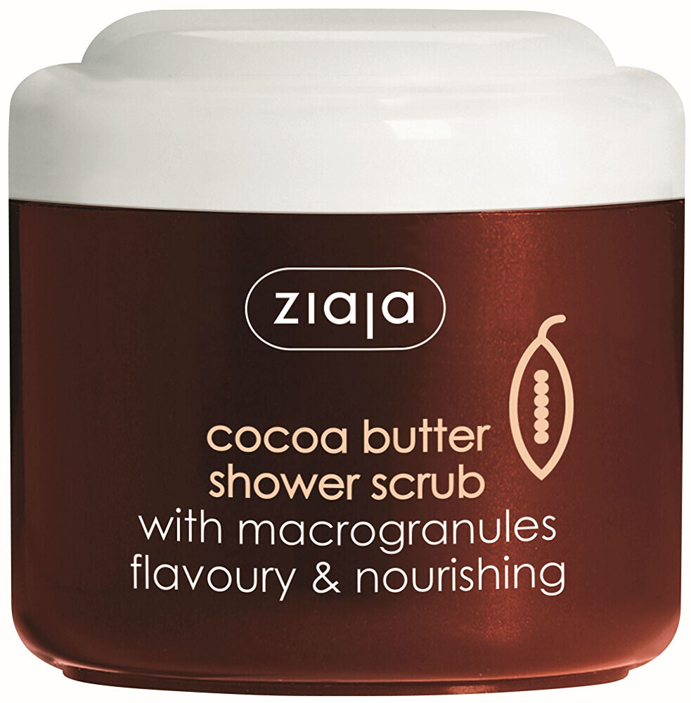 E-shop ZIAJA Vyživující sprchový peeling Cocoa Butter 200 ml