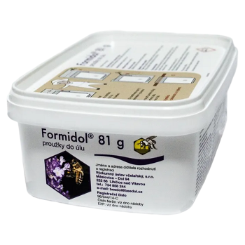 VÝZKUMNÝ ÚSTAV VČELAŘSKÝ Formidol proužky do úlu 81 g (Zdraví včel)