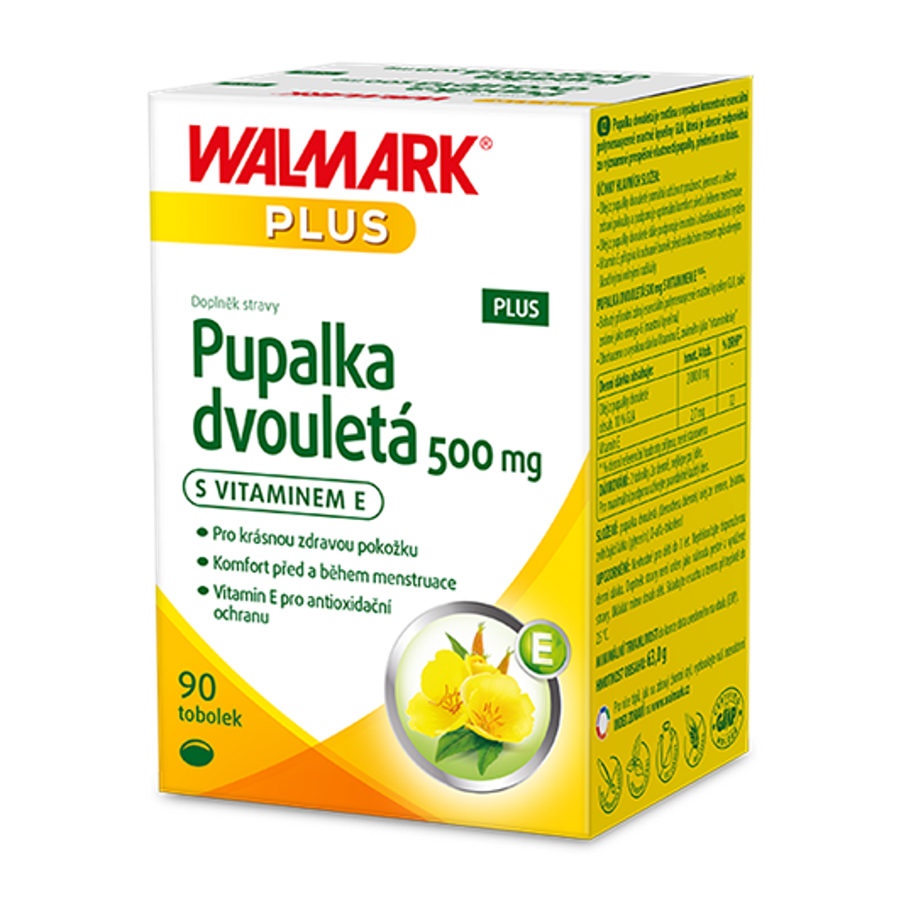 WALMARK Pupalka 500 mg Plus 90 tobolek