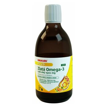 WALMARK Zlatá omega 3 Forte 1500 mg 250 ml