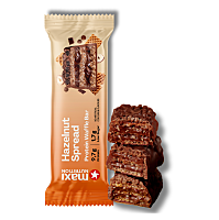 MAXI NUTRITION Waffle protein bar pomazánka z lískových oříšků 39 g