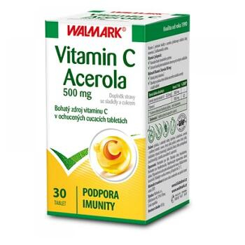 WALMARK Vitamin C Acerola 500 mg 30 tablet
