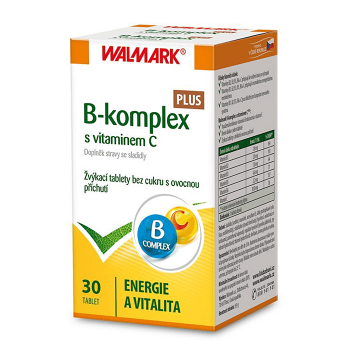 WALMARK B-komplex+vitamín C 30 tablet